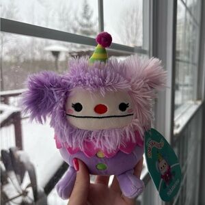 Yekaterina the clown bigfoot 5in NWT squishmallow